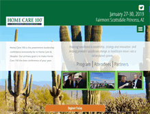 Tablet Screenshot of homecare100.com
